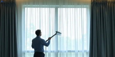 Commercial drapes cleaning service clayton-vic hotels offices