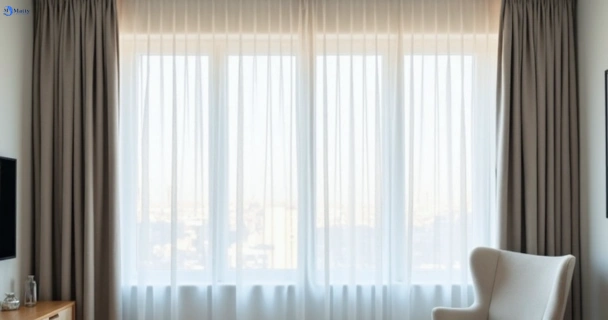Restored vibrant drapes in clayton-vic QLD after Matty Curtain Cleaning